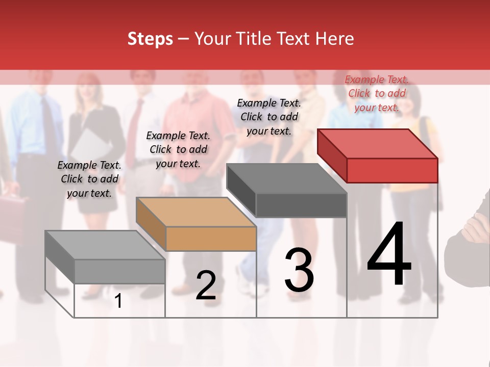 Smiling Teamwork S PowerPoint Template