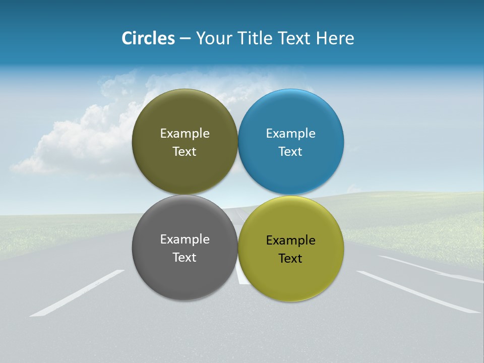 Future Driving School Fast PowerPoint Template