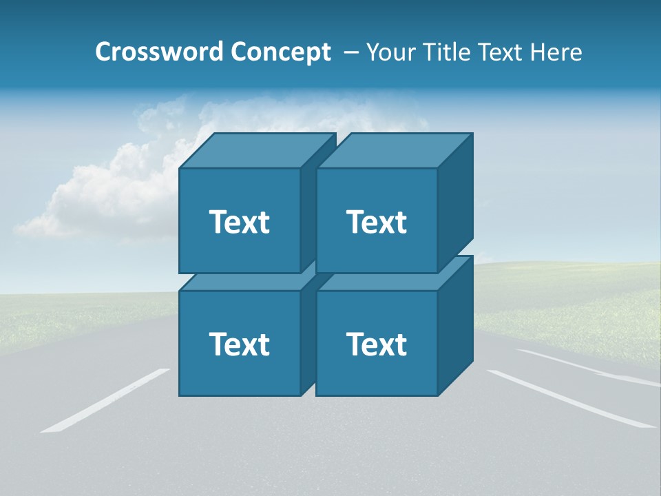 Future Driving School Fast PowerPoint Template