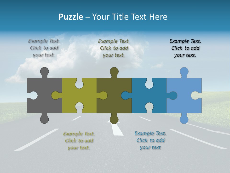 Future Driving School Fast PowerPoint Template