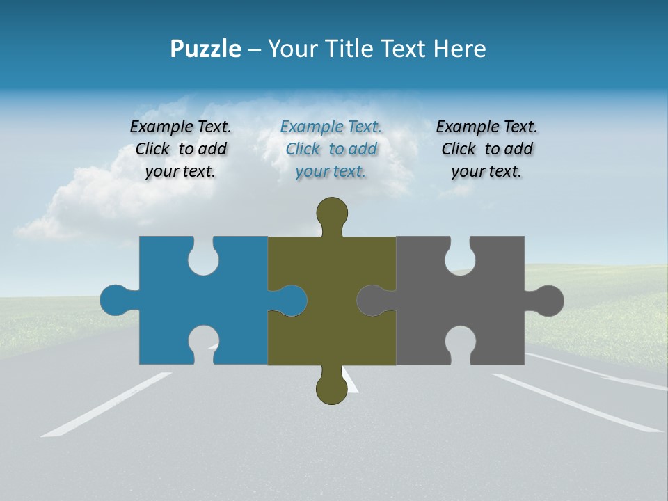 Future Driving School Fast PowerPoint Template