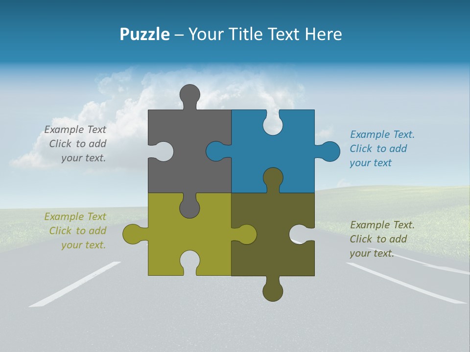 Future Driving School Fast PowerPoint Template