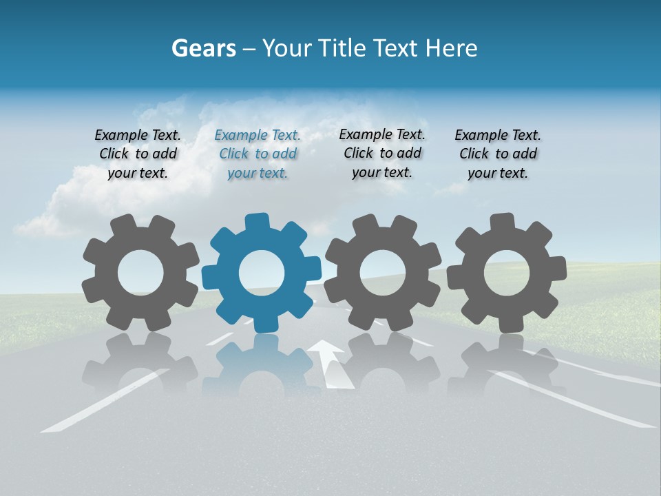 Future Driving School Fast PowerPoint Template