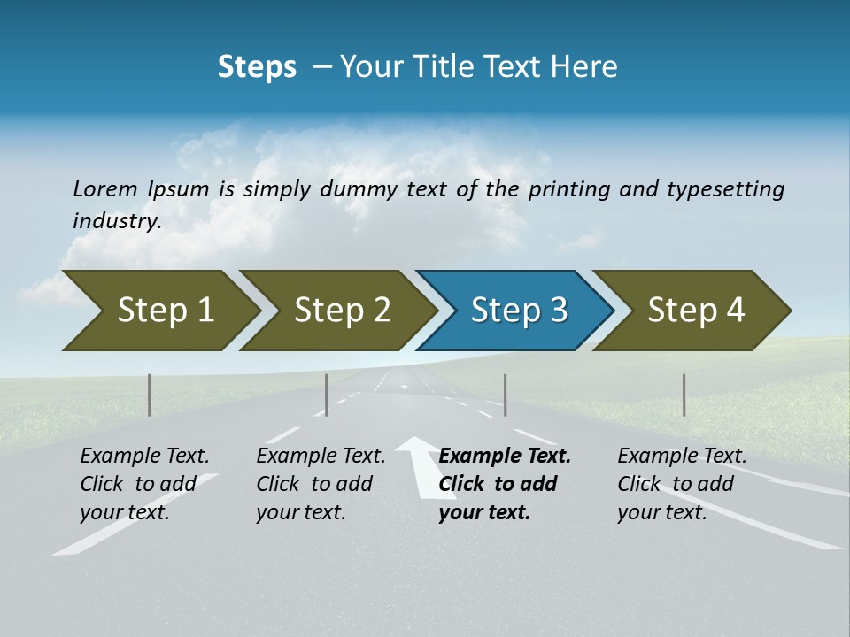 Future Driving School Fast PowerPoint Template