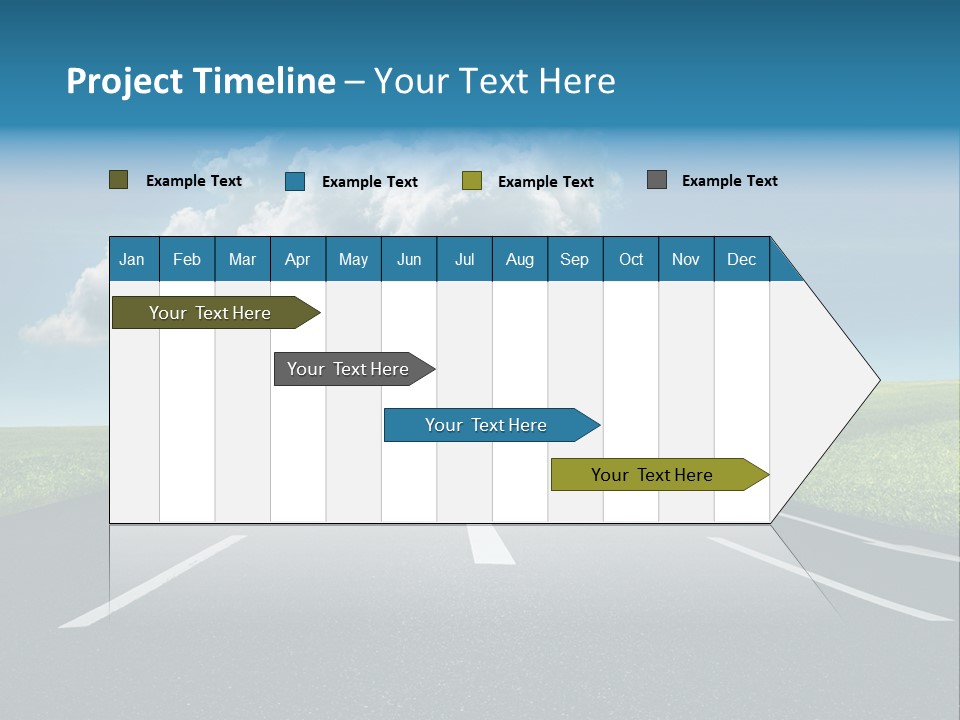 Future Driving School Fast PowerPoint Template