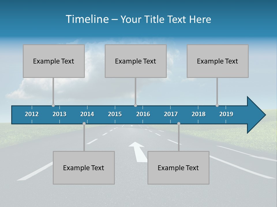 Future Driving School Fast PowerPoint Template