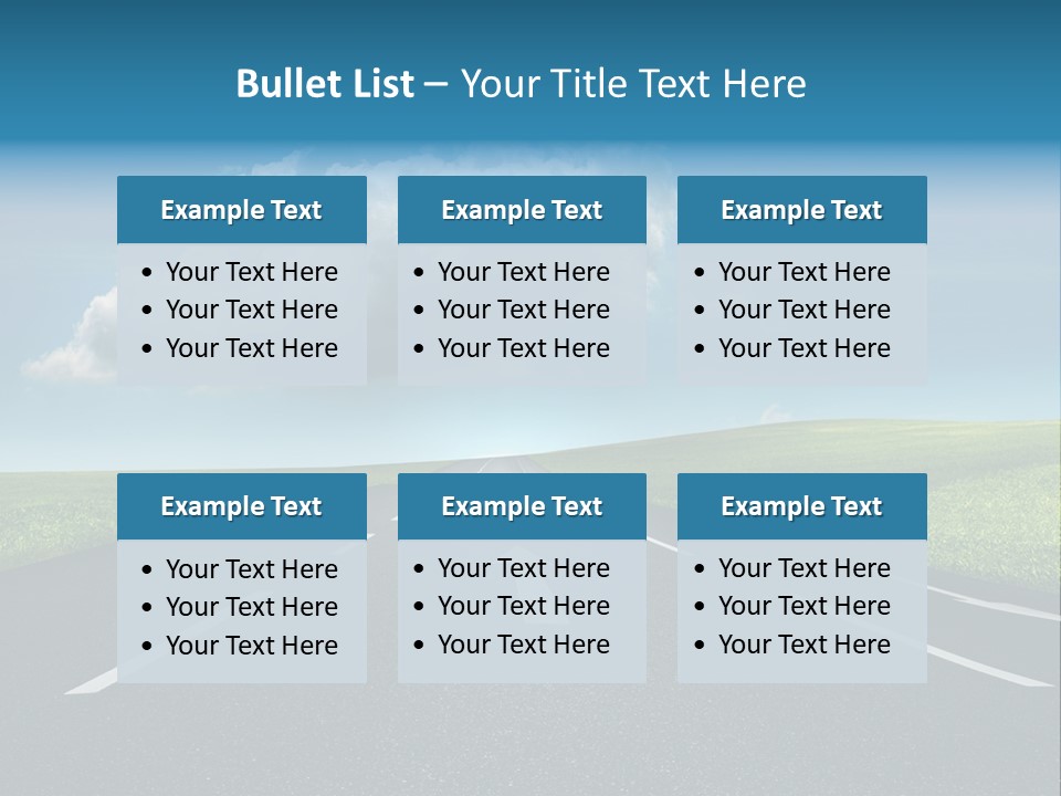 Future Driving School Fast PowerPoint Template