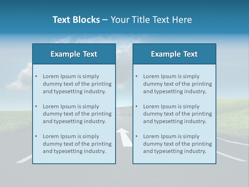 Future Driving School Fast PowerPoint Template