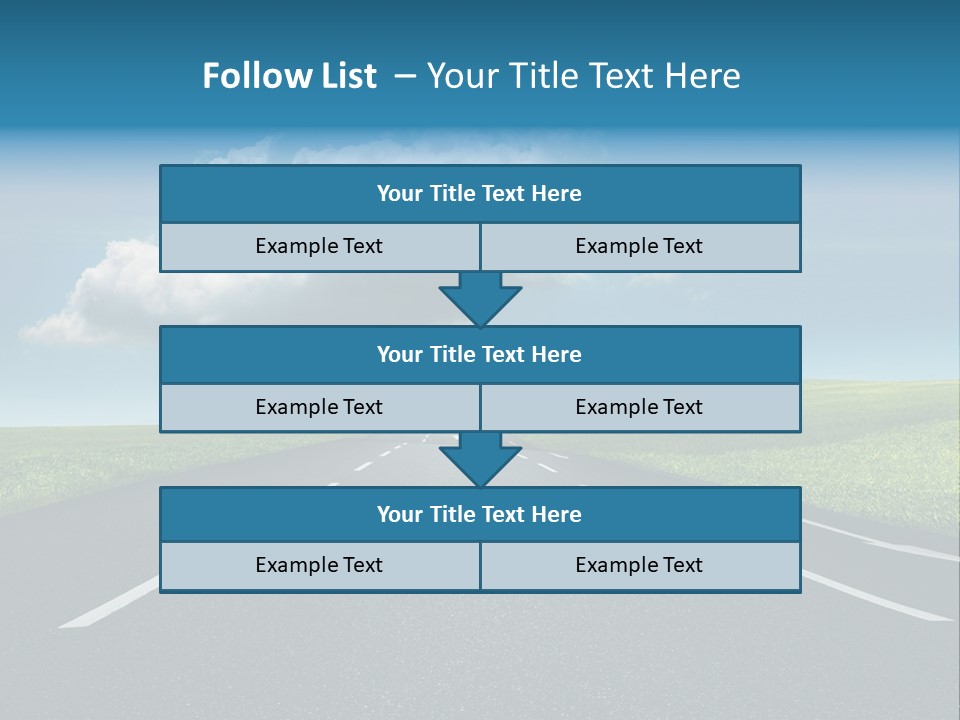 Future Driving School Fast PowerPoint Template