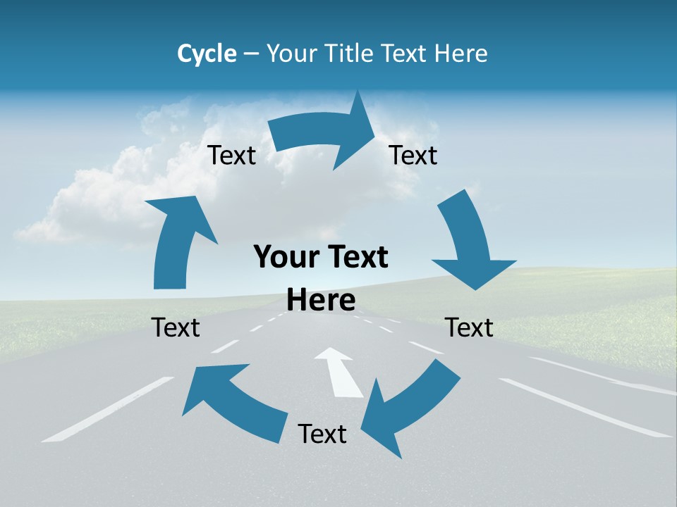 Future Driving School Fast PowerPoint Template