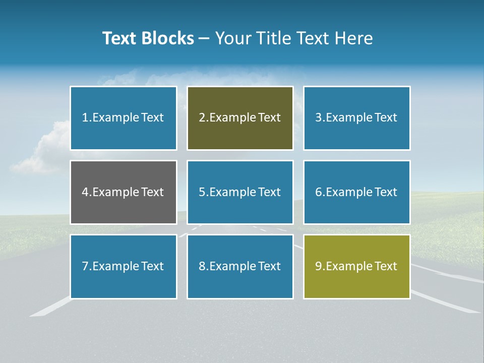 Future Driving School Fast PowerPoint Template