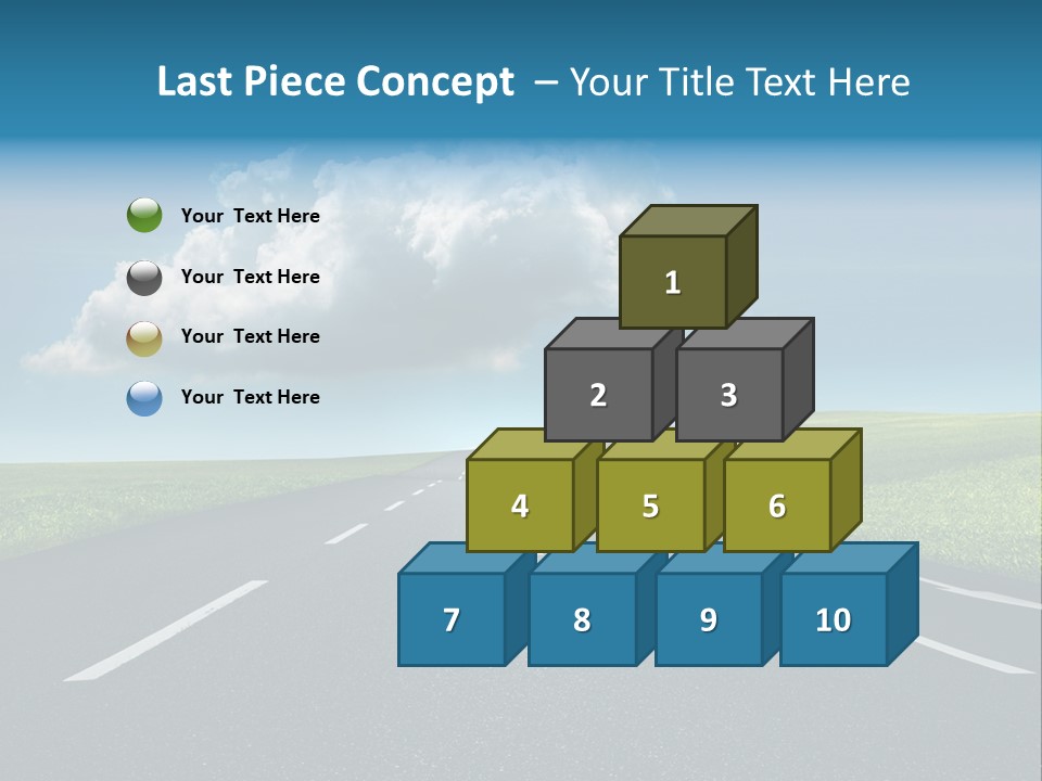 Future Driving School Fast PowerPoint Template