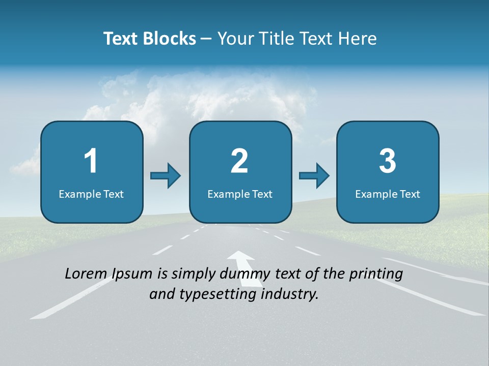 Future Driving School Fast PowerPoint Template