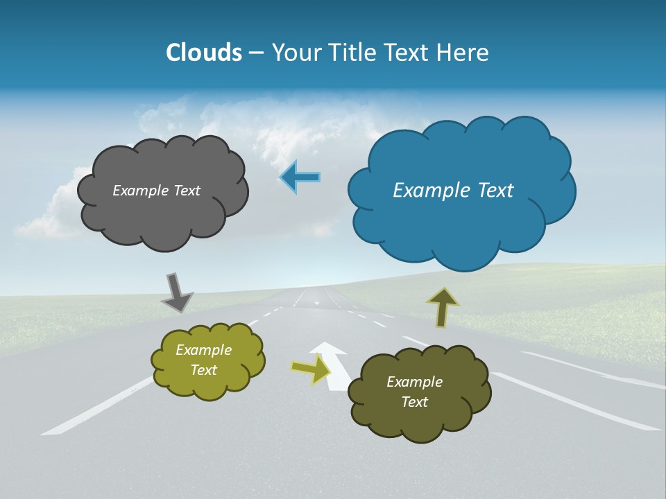 Future Driving School Fast PowerPoint Template
