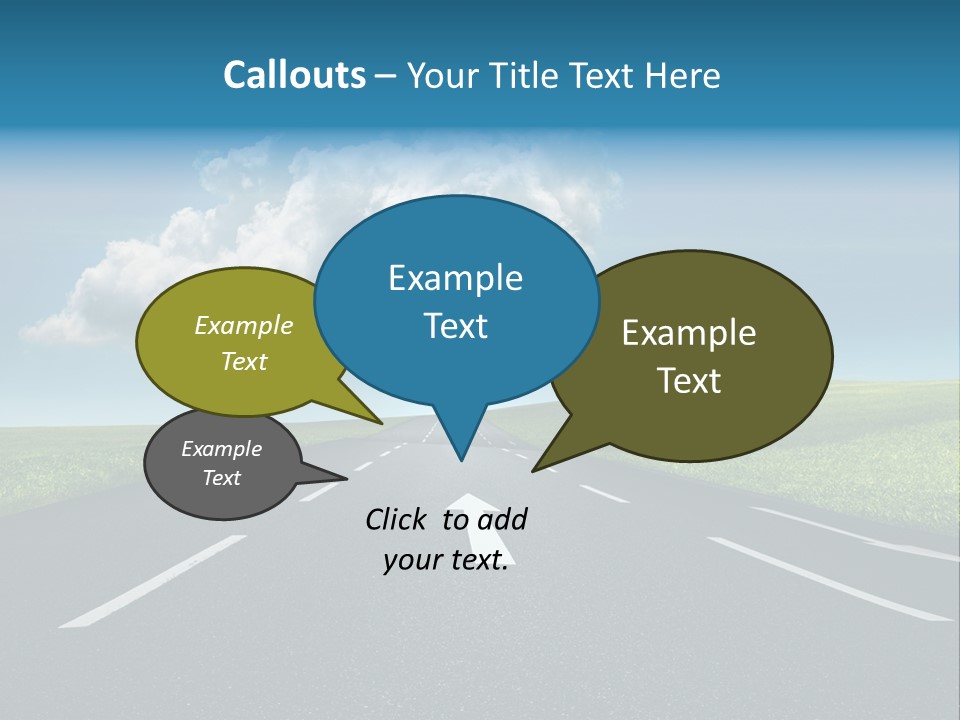 Future Driving School Fast PowerPoint Template
