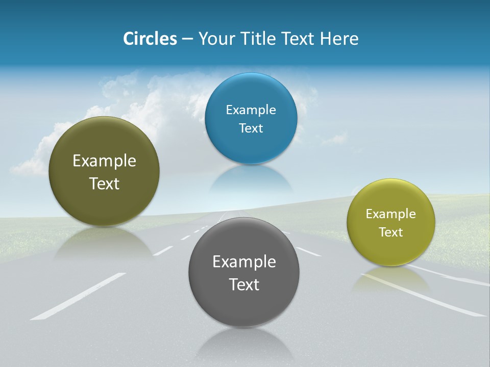 Future Driving School Fast PowerPoint Template