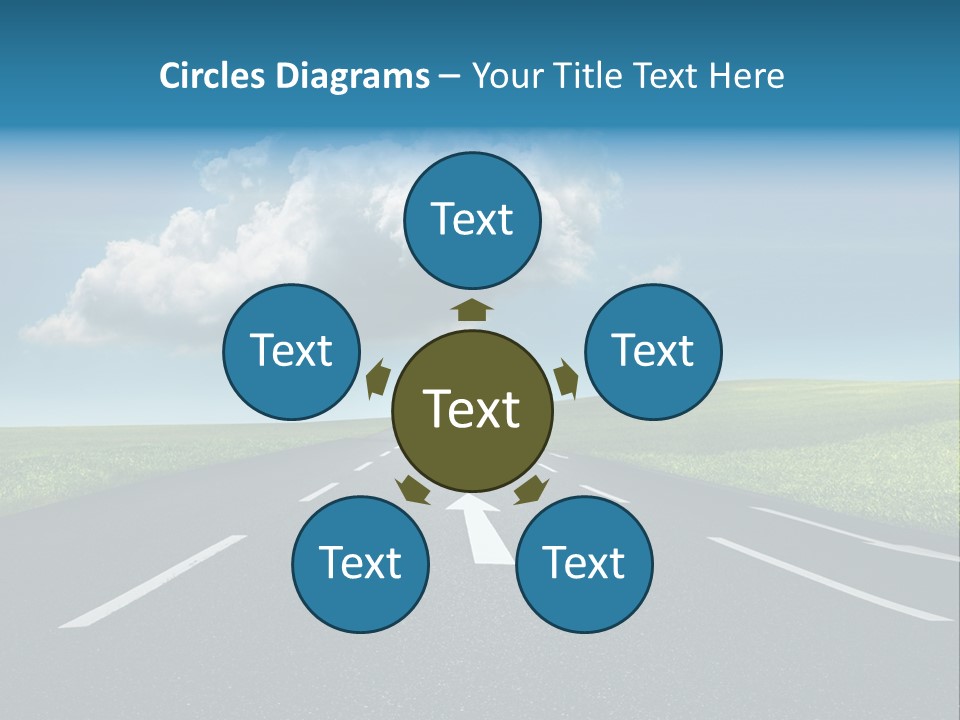 Future Driving School Fast PowerPoint Template