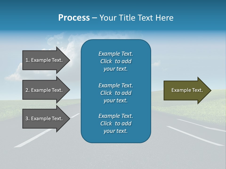 Future Driving School Fast PowerPoint Template