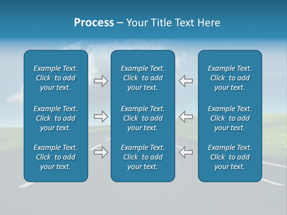 Future Driving School Fast PowerPoint Template