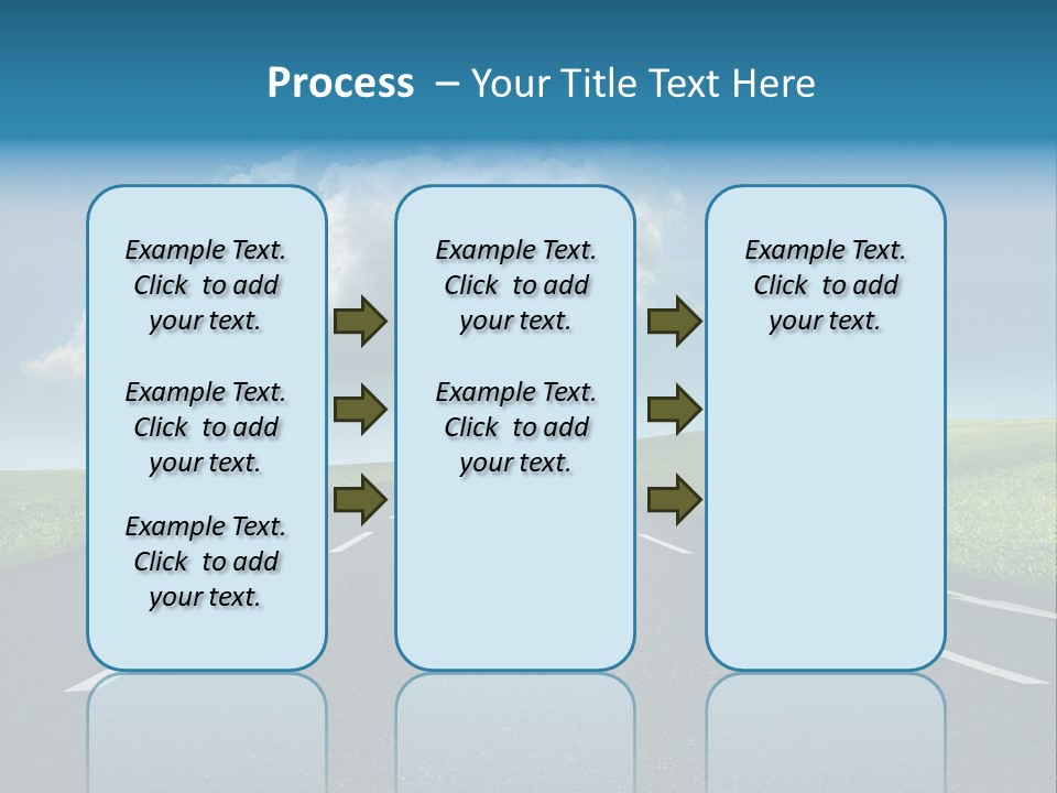 Future Driving School Fast PowerPoint Template