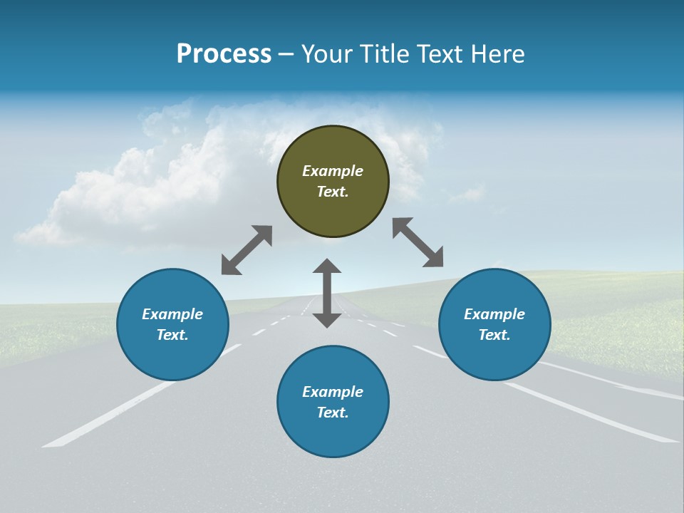 Future Driving School Fast PowerPoint Template