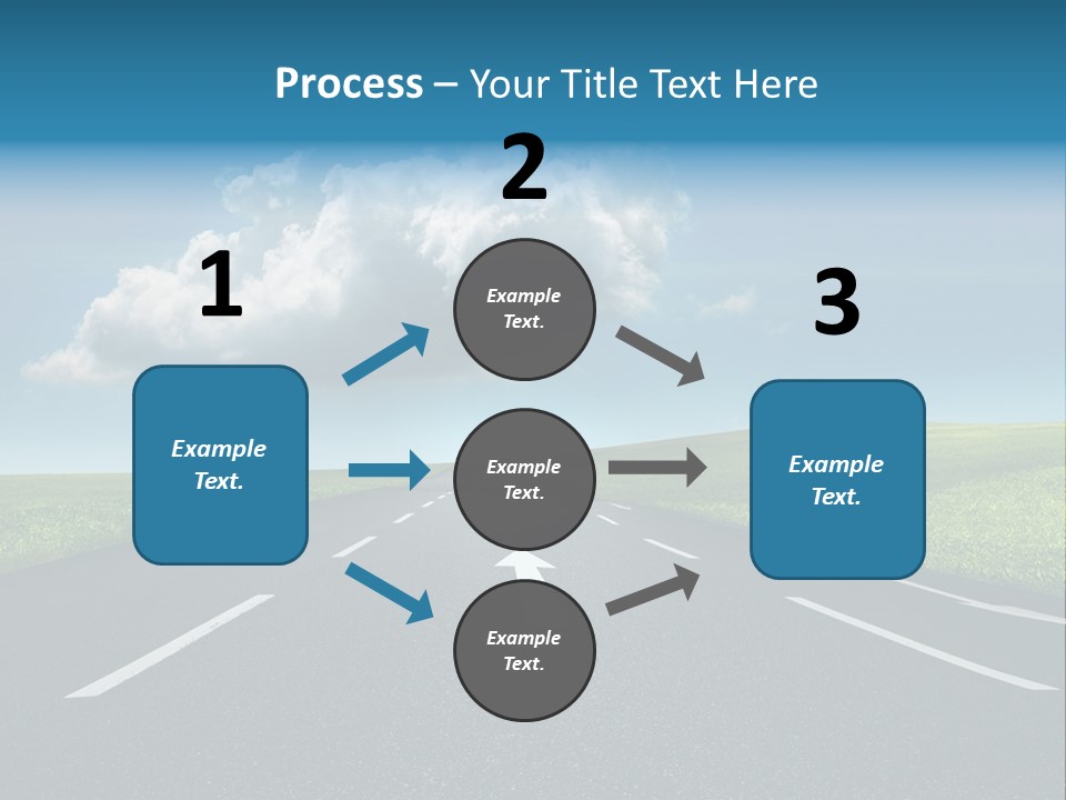 Future Driving School Fast PowerPoint Template
