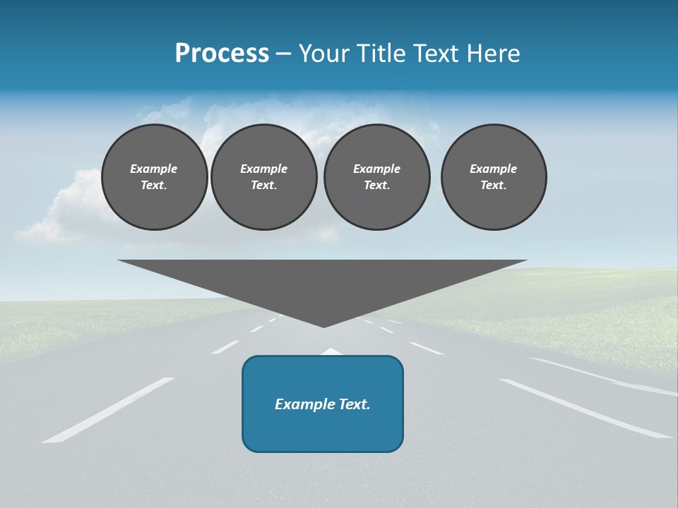 Future Driving School Fast PowerPoint Template