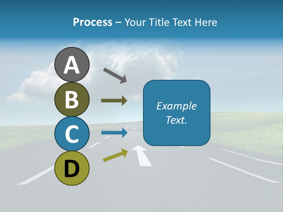 Future Driving School Fast PowerPoint Template