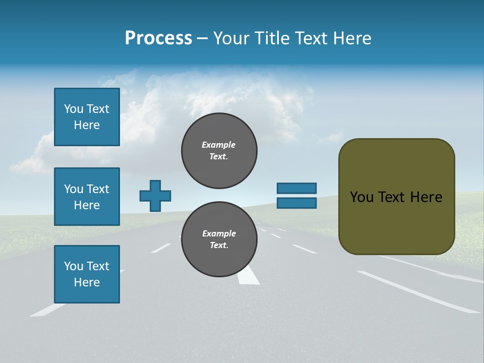 Future Driving School Fast PowerPoint Template