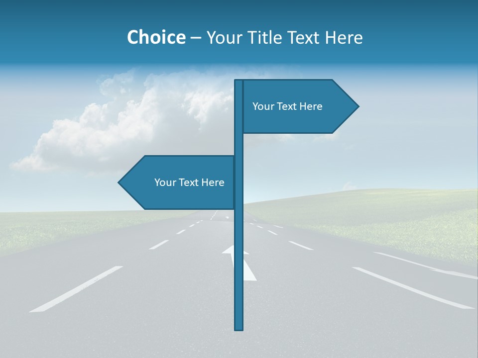 Future Driving School Fast PowerPoint Template