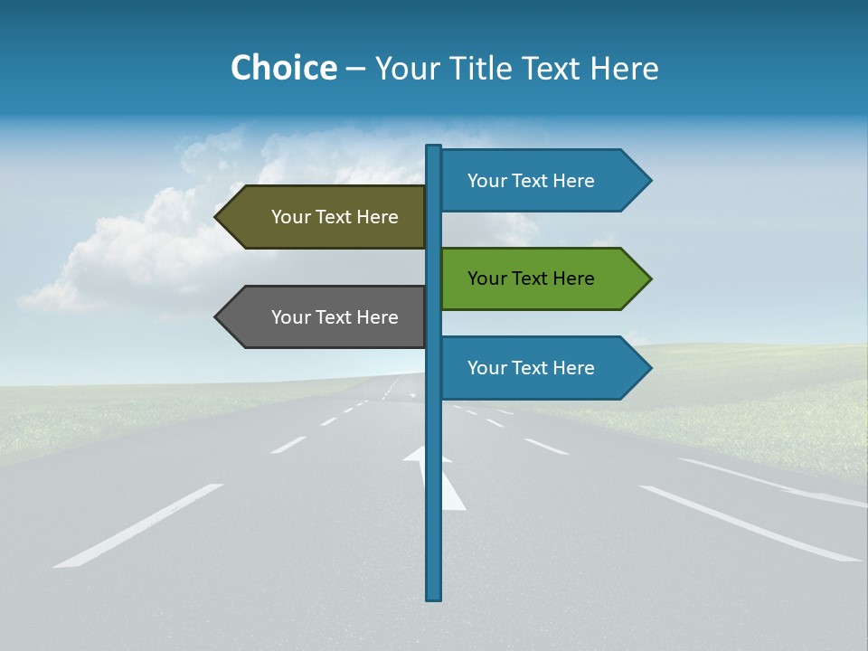 Future Driving School Fast PowerPoint Template