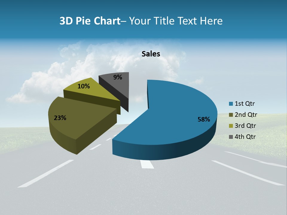 Future Driving School Fast PowerPoint Template