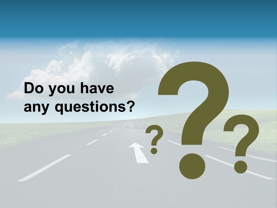 Future Driving School Fast PowerPoint Template