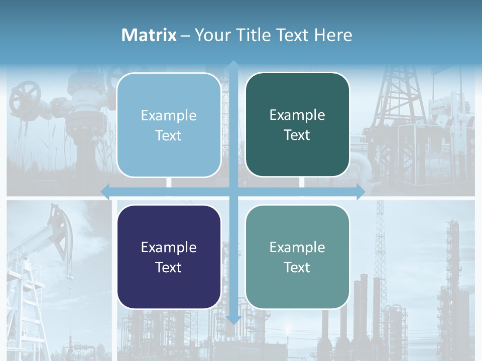 Oil Energy Machine PowerPoint Template