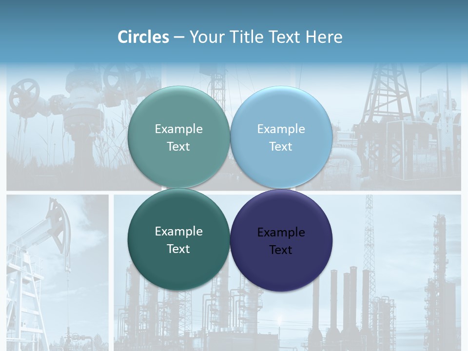 Oil Energy Machine PowerPoint Template
