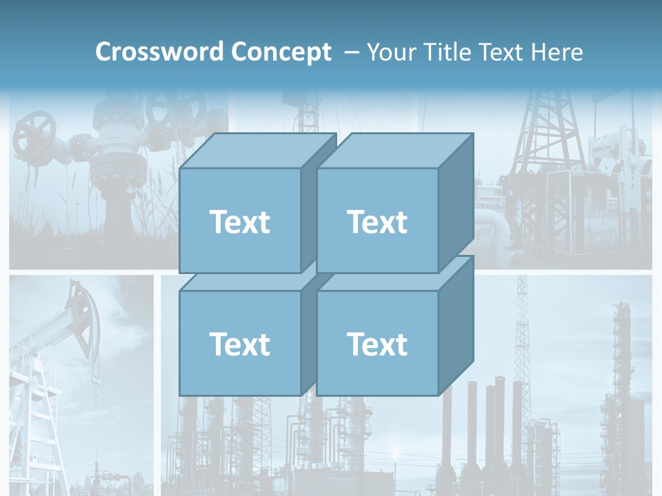 Oil Energy Machine PowerPoint Template