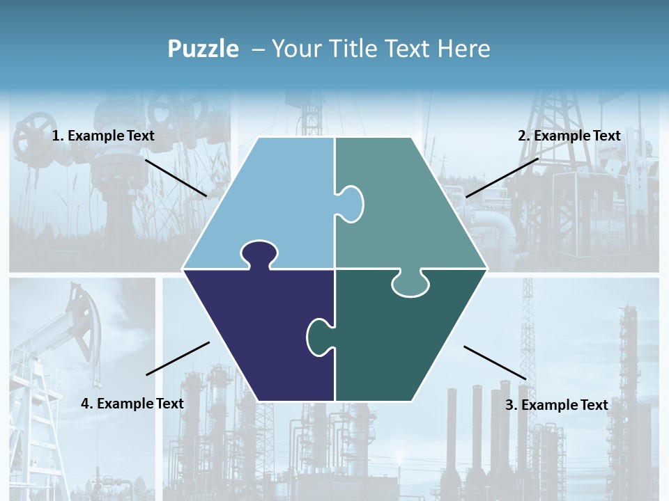 Oil Energy Machine PowerPoint Template