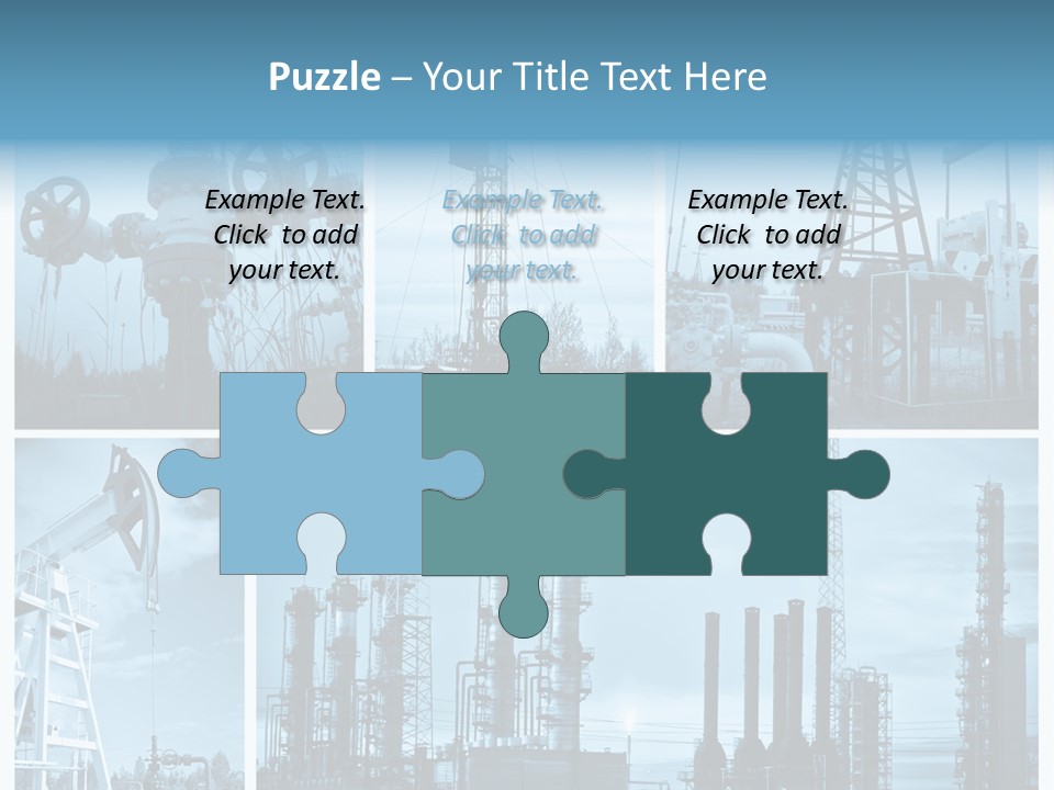 Oil Energy Machine PowerPoint Template