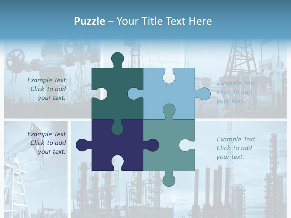 Oil Energy Machine PowerPoint Template