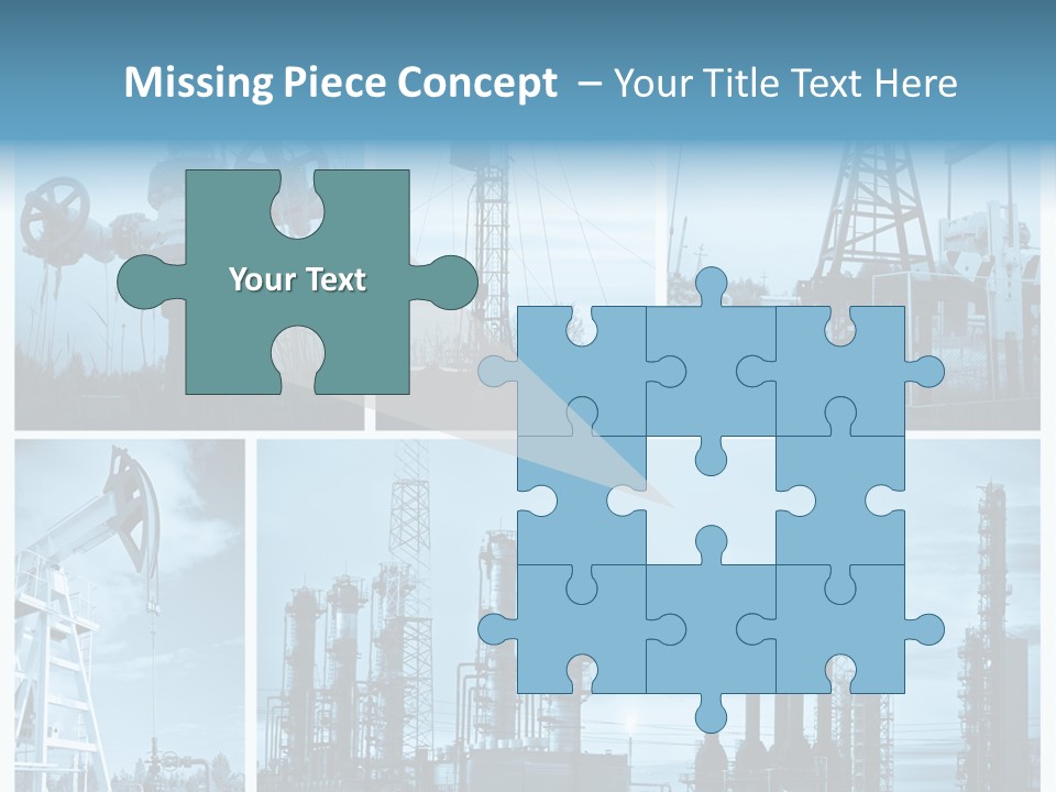 Oil Energy Machine PowerPoint Template