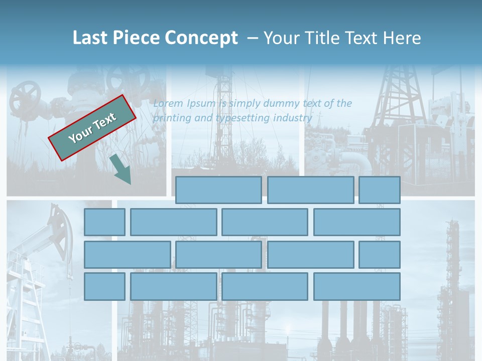Oil Energy Machine PowerPoint Template