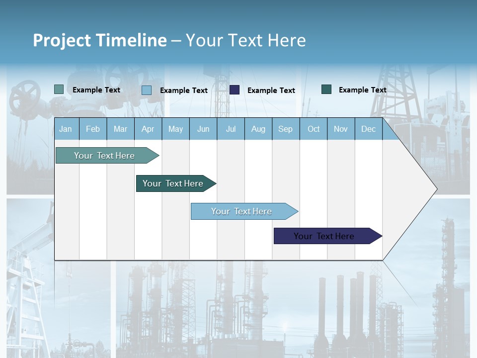 Oil Energy Machine PowerPoint Template
