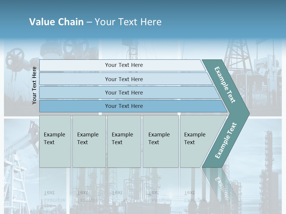 Oil Energy Machine PowerPoint Template