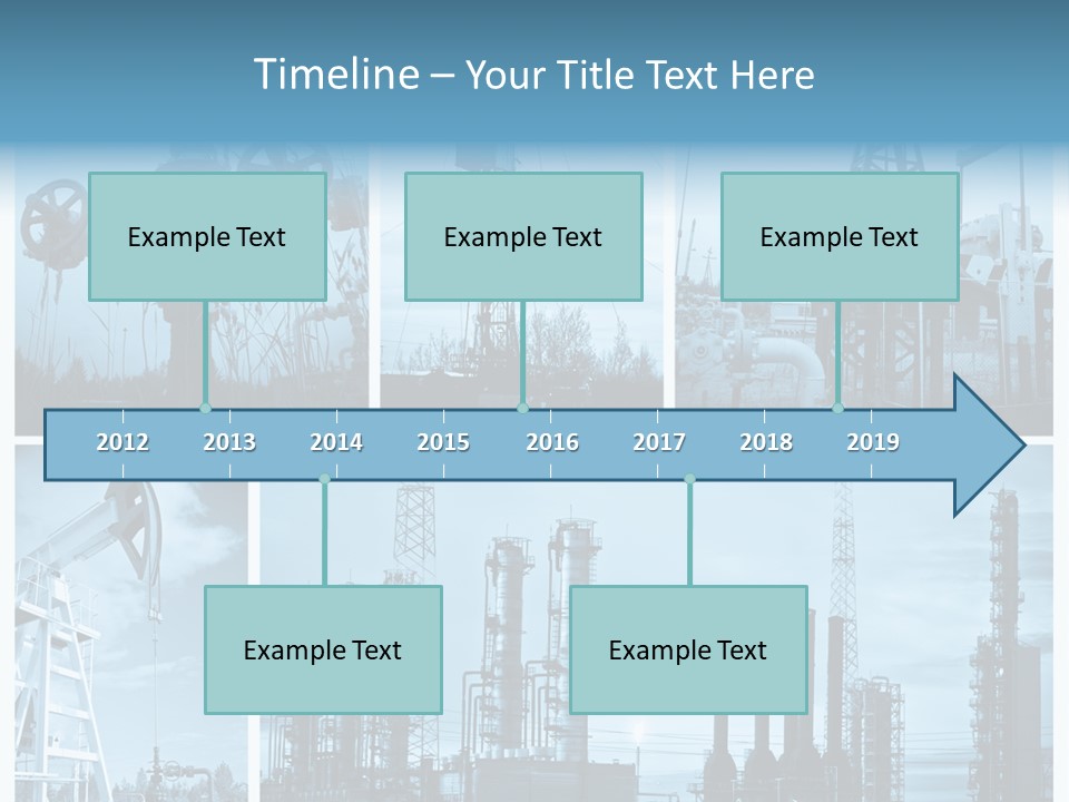 Oil Energy Machine PowerPoint Template