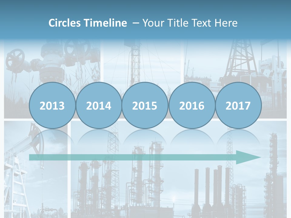 Oil Energy Machine PowerPoint Template