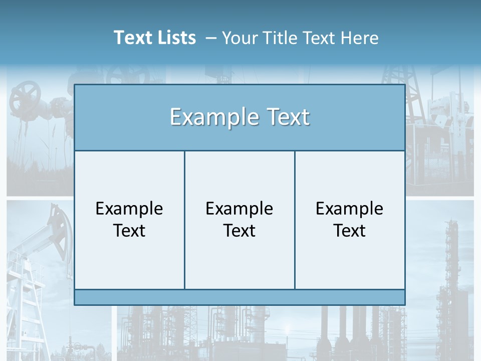 Oil Energy Machine PowerPoint Template
