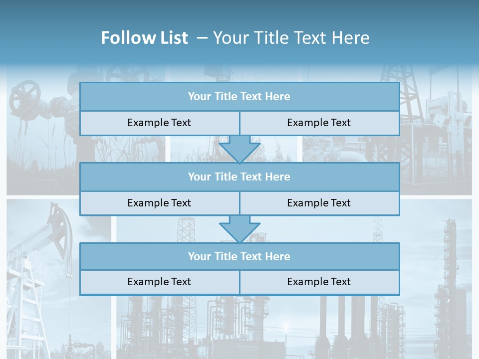 Oil Energy Machine PowerPoint Template