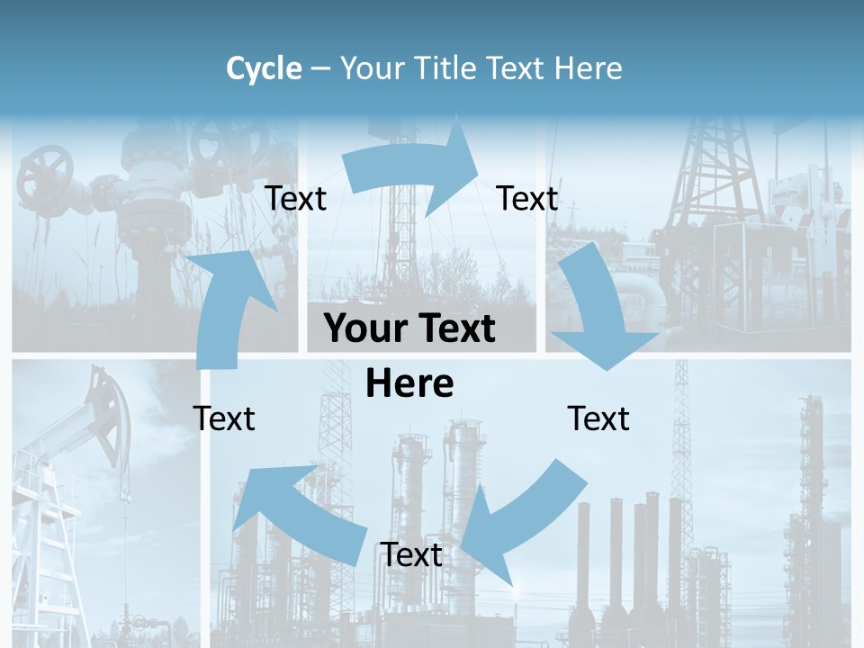 Oil Energy Machine PowerPoint Template