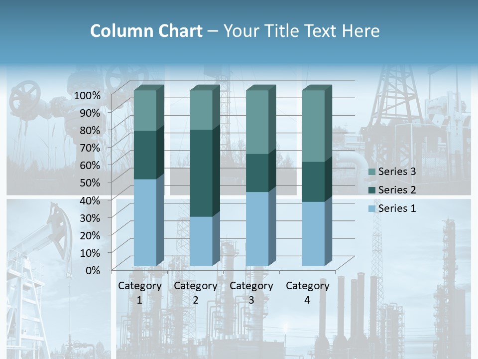 Oil Energy Machine PowerPoint Template