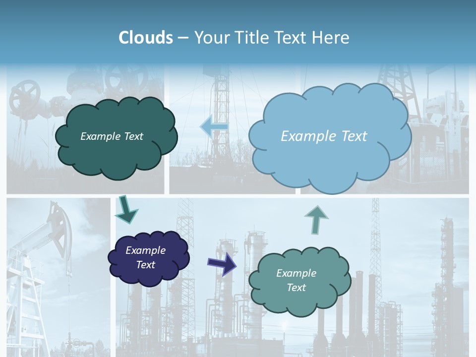 Oil Energy Machine PowerPoint Template